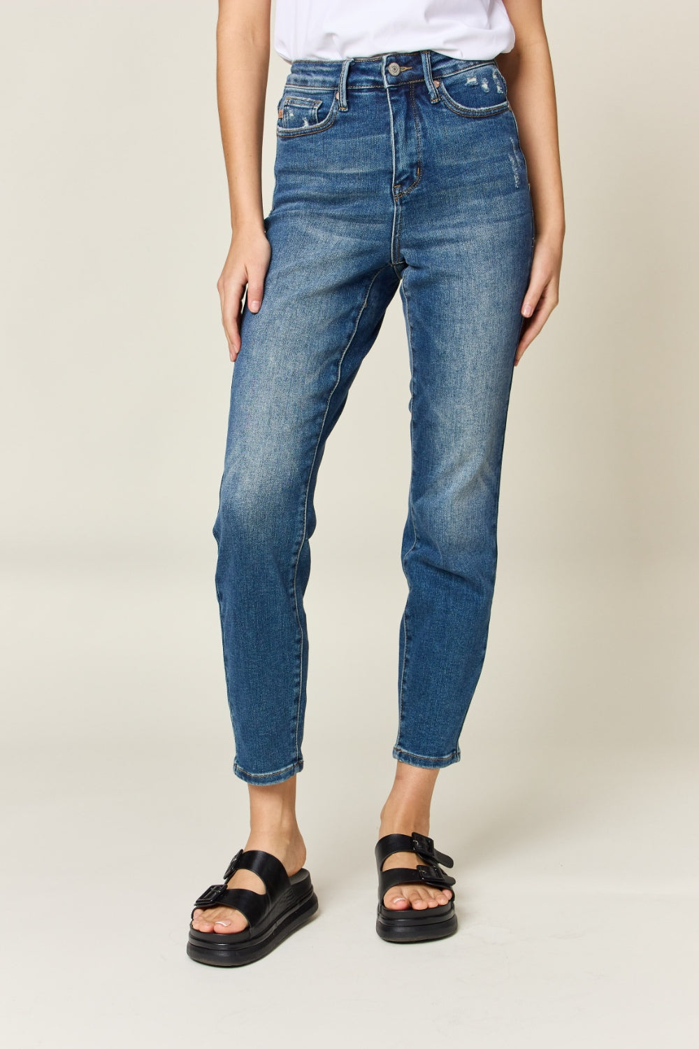 Santana Tummy Control High Waist Slim Judy Blue Jeans