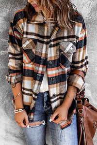 Double Trouble Plaid Shacket