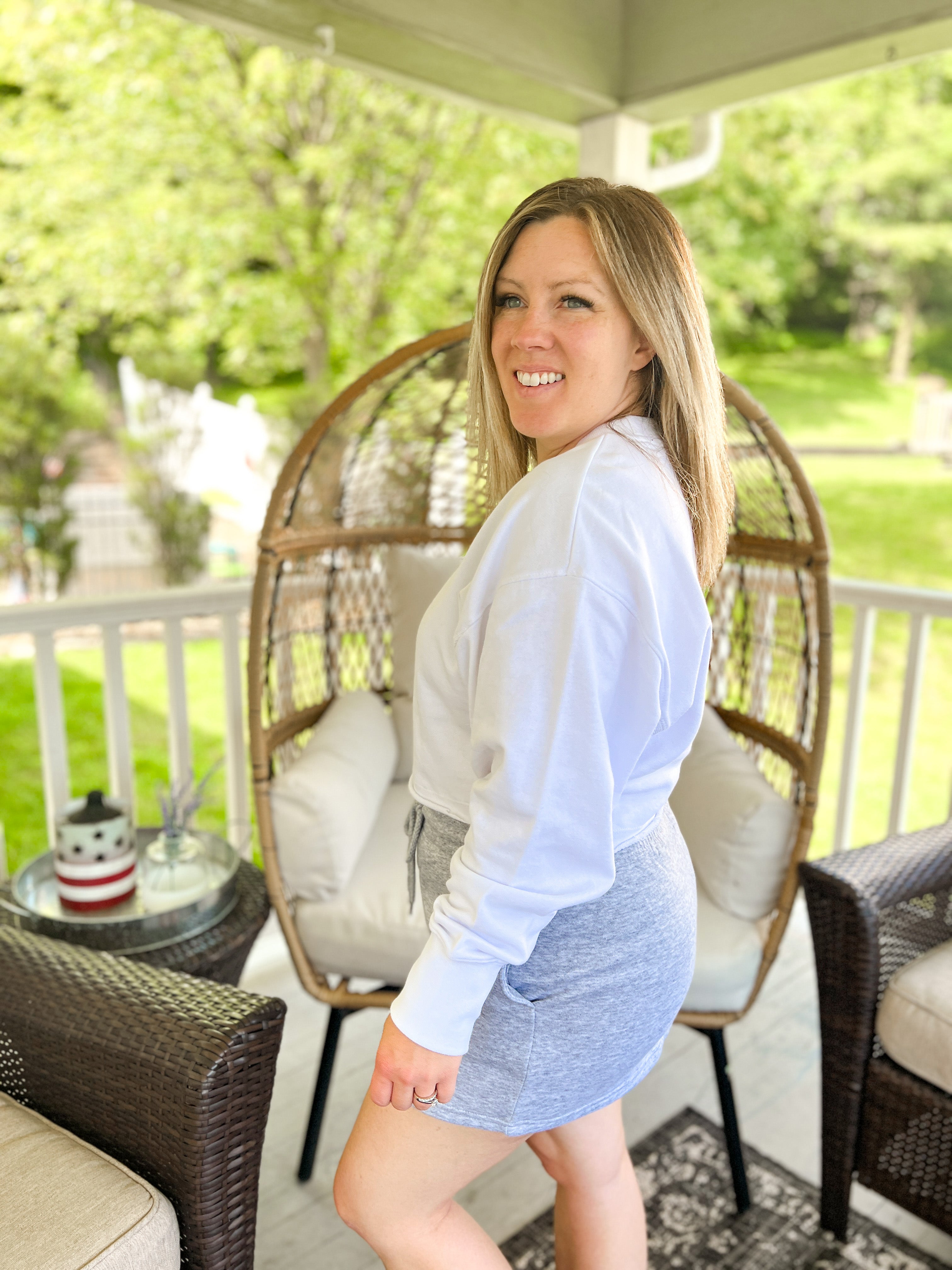 Elle Fleece Skirt with Pockets