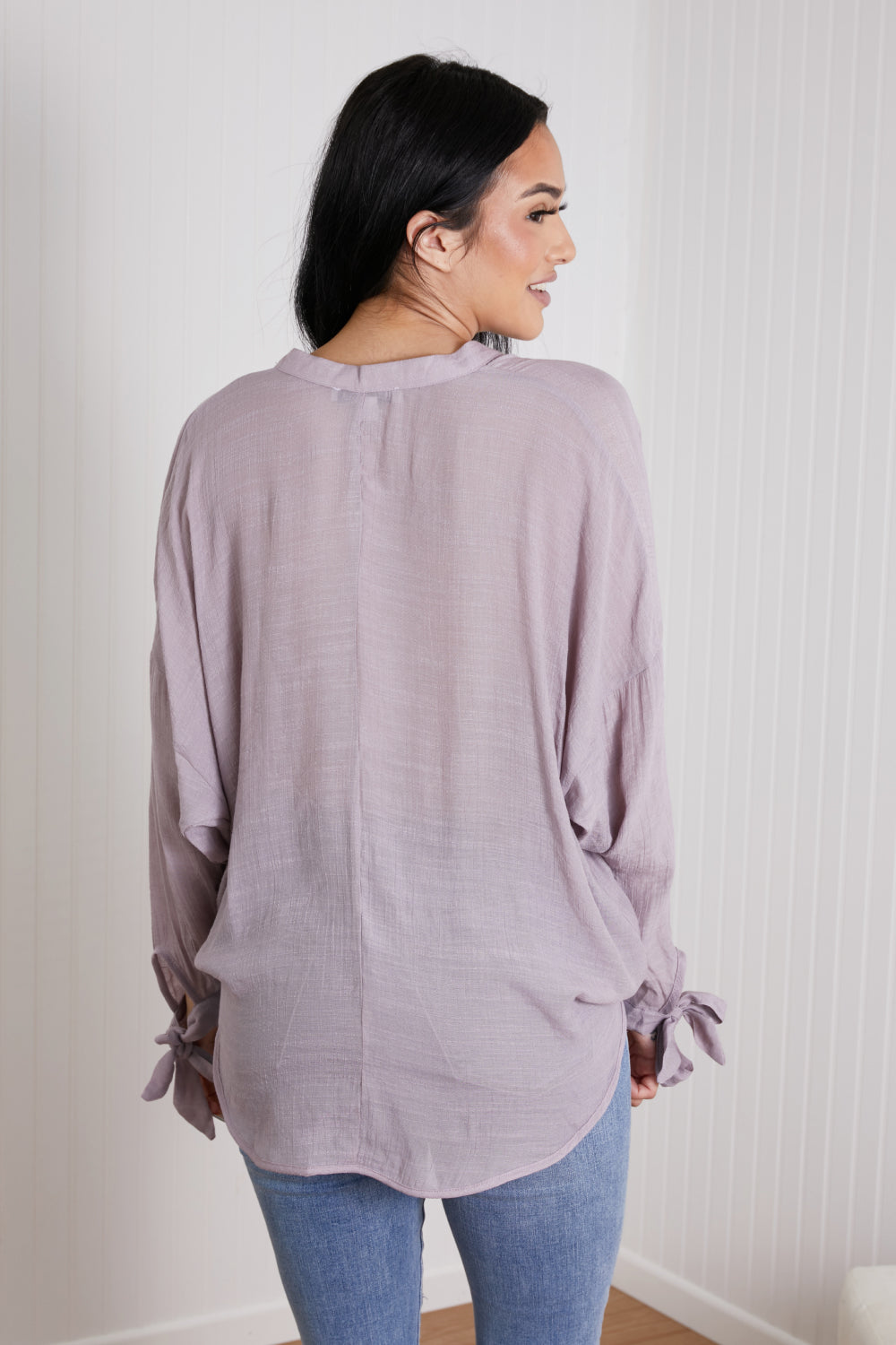 Sweet Tea Button Front Long Sleeve Top