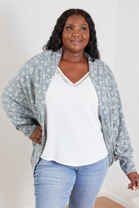 Biggest Flirt Floral Cardigan