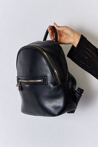 PU Leather Backpack