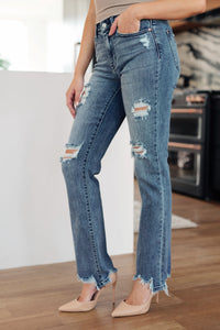 Judy Blue O'Hara Destroyed Straight Jeans
