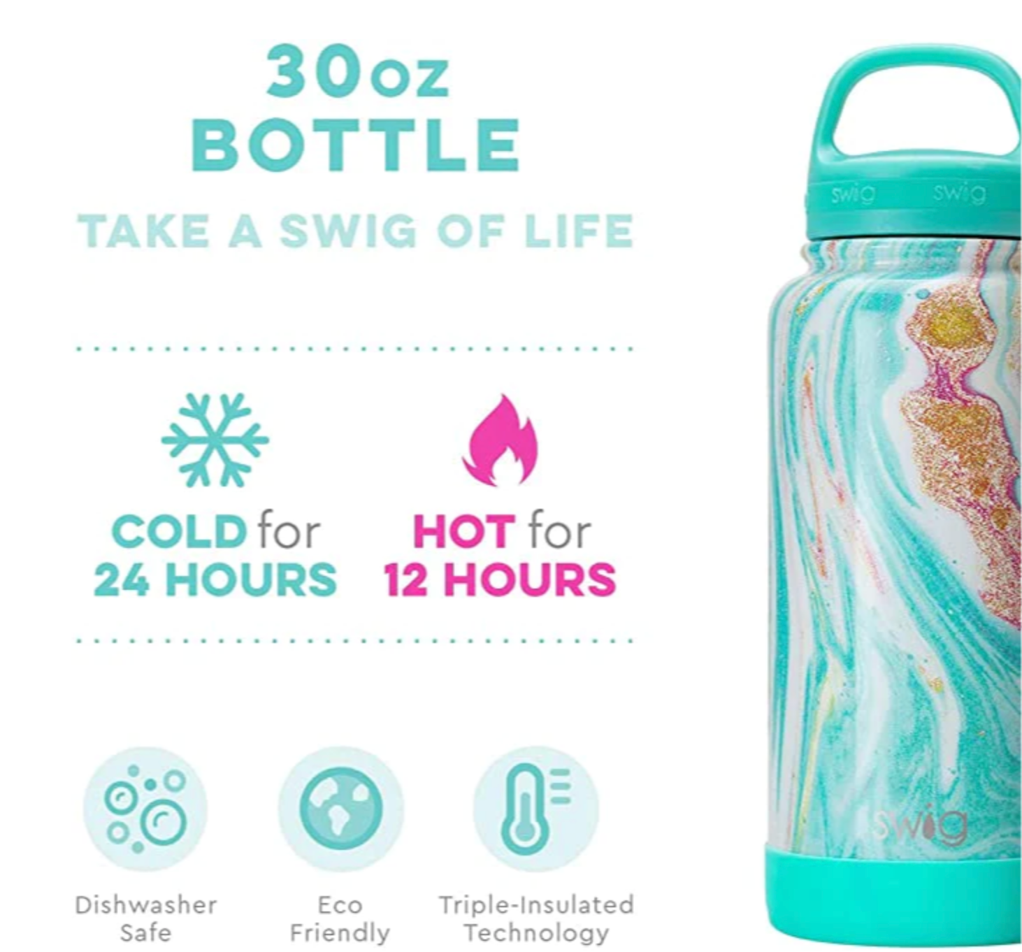 Swig Life™ Wanderlust Water Bottle (30oz)