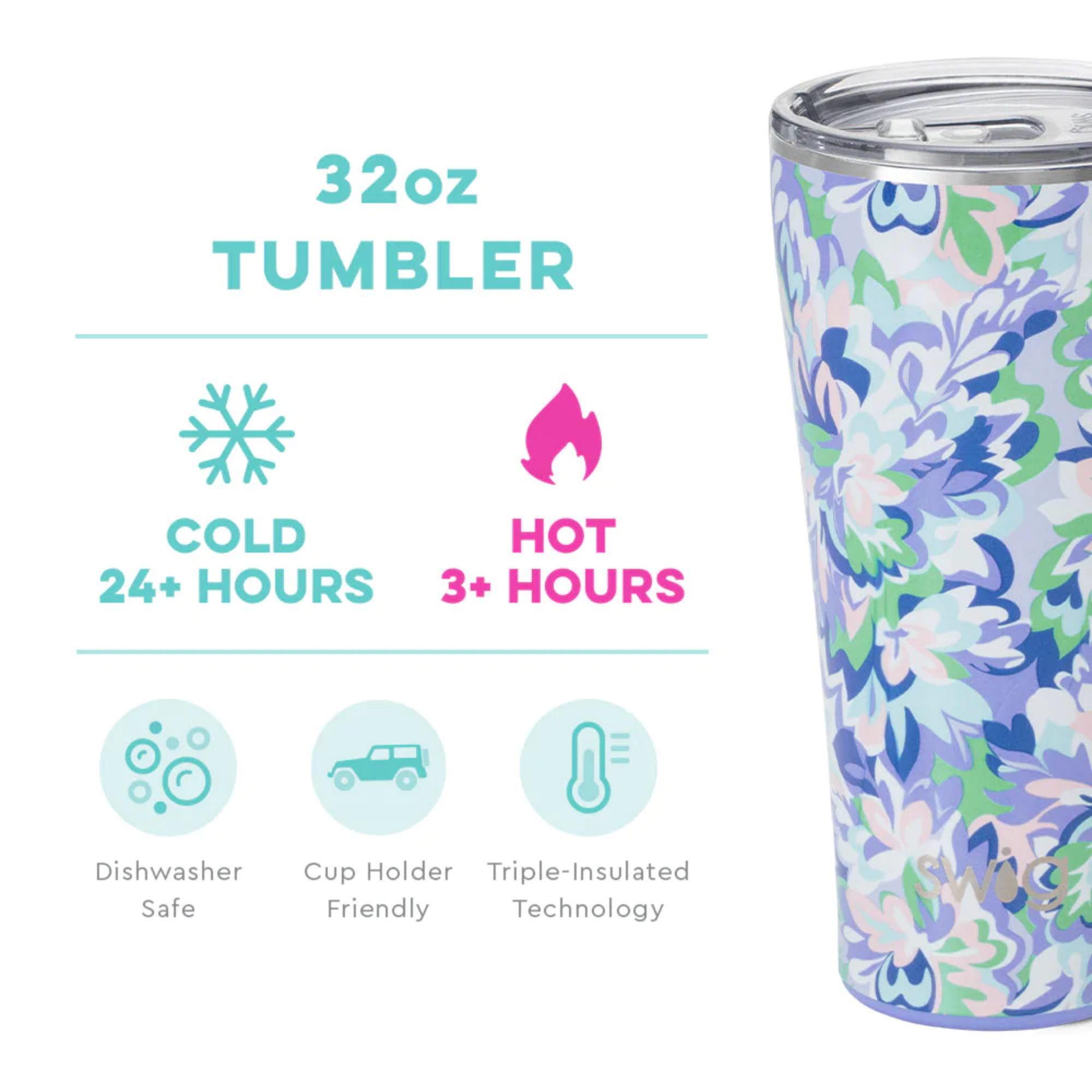 Swig Life™ Morning Glory Tumbler (32oz)