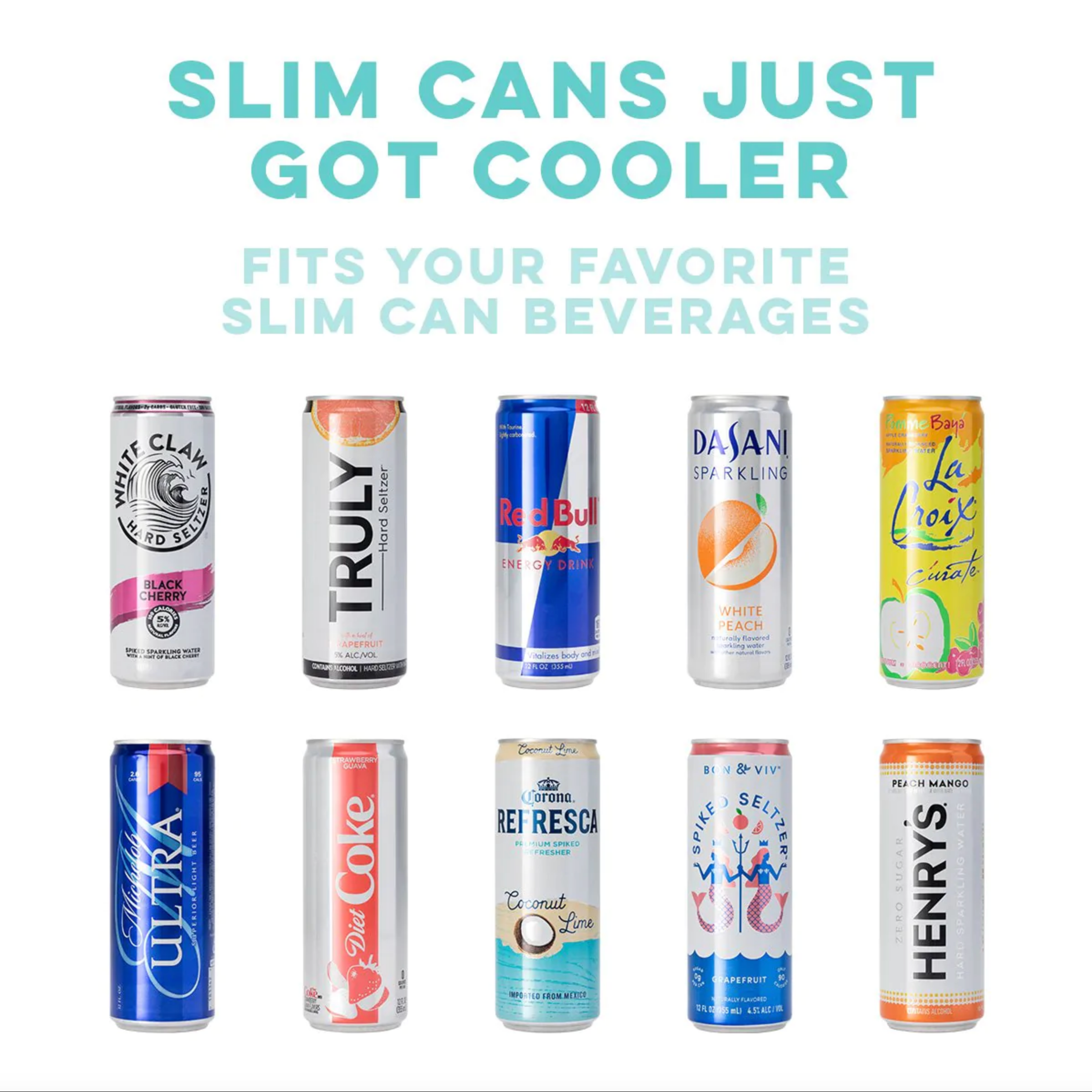 Swig Life™ Marble Skinny Can Cooler (12oz)