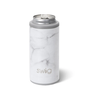 Swig Life™ Marble Skinny Can Cooler (12oz)