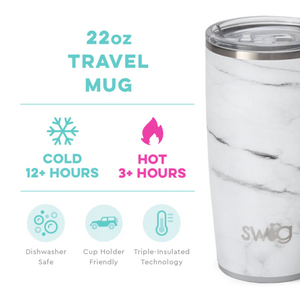 Swig Life™ Marble Travel Mug (22oz)