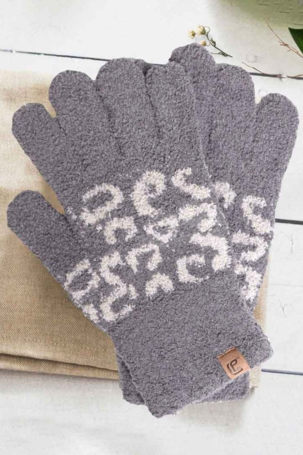 Luxe Leopard Gloves