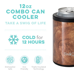 Swig Life™ Black Walnut Combo Can & Bottle Cooler