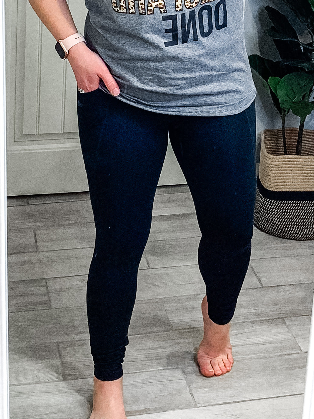 Twist Band Leggings