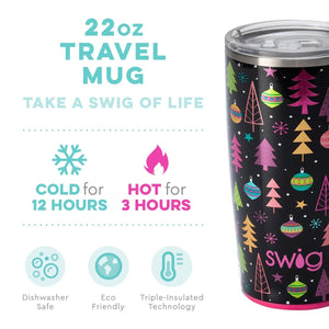 Swig Life™ Merry & Bright Travel Mug (22oz)
