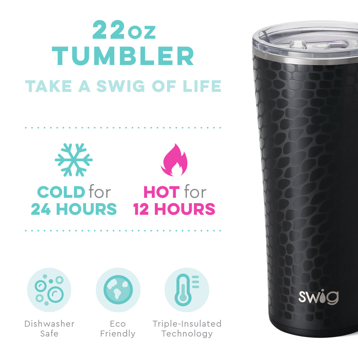 Swig Life™ Dragon Glass Tumbler (22oz)