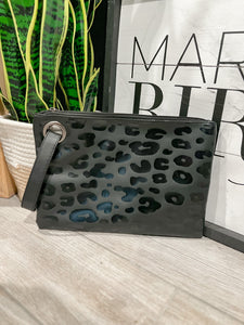 Leopard Clutch