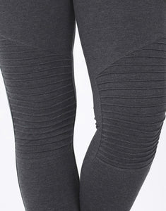 Cotton Moto Leggings (Plus)