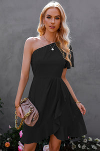 Sealed with a Kiss One-Shoulder Dress