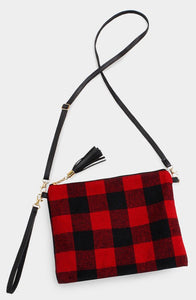 Buffalo Check Crossbody