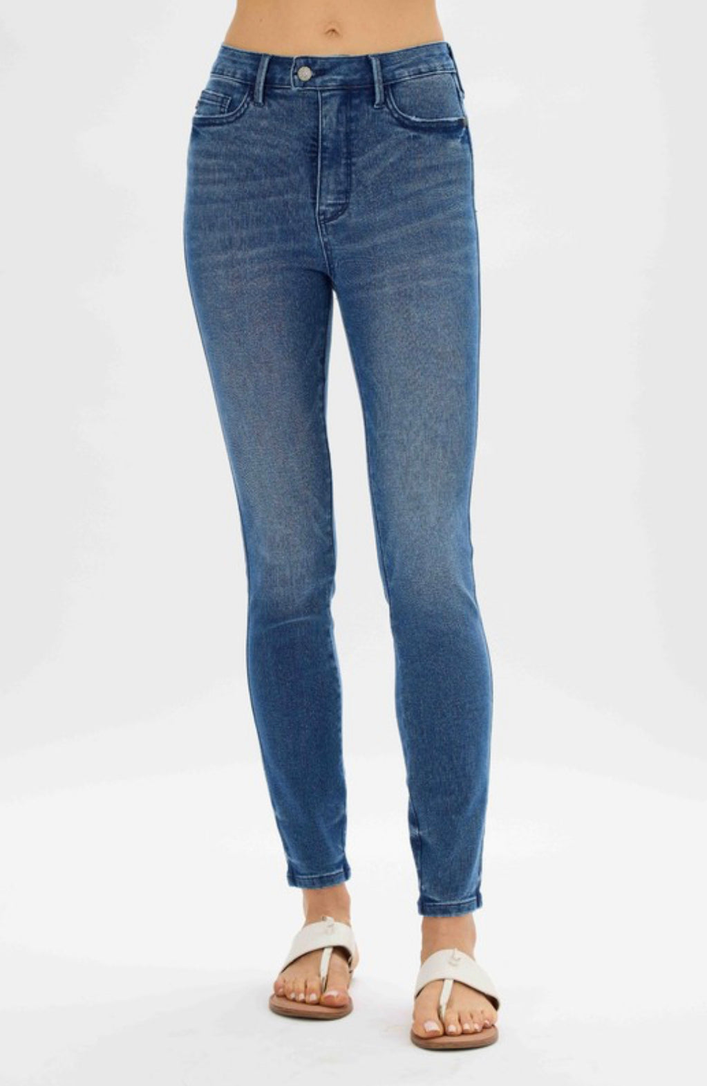 Cool as a Cucumber Tummy Control Judy Blue Jeans