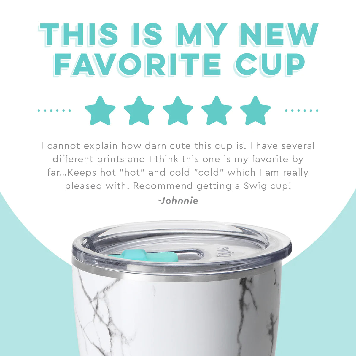 Swig Life™ Marble Slab Tumbler (32oz)