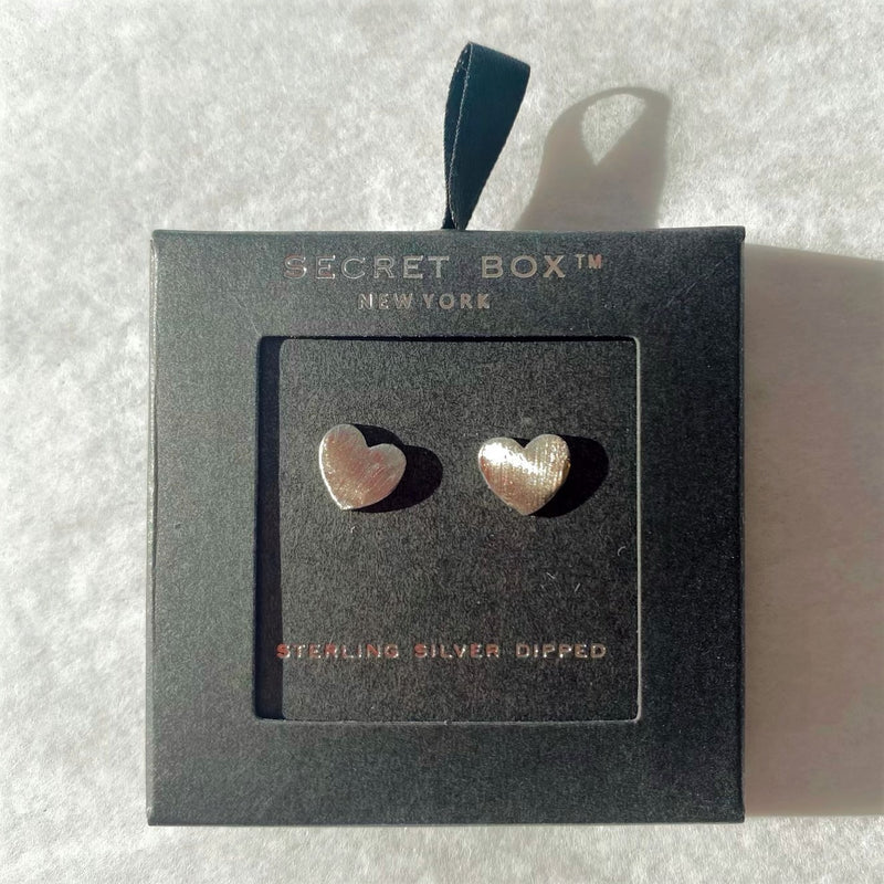 Heart Stud Earrings