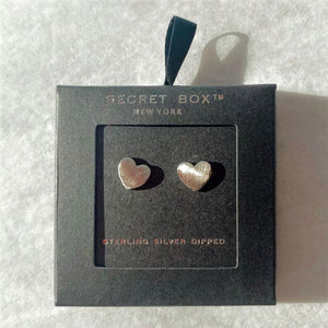 Heart Stud Earrings