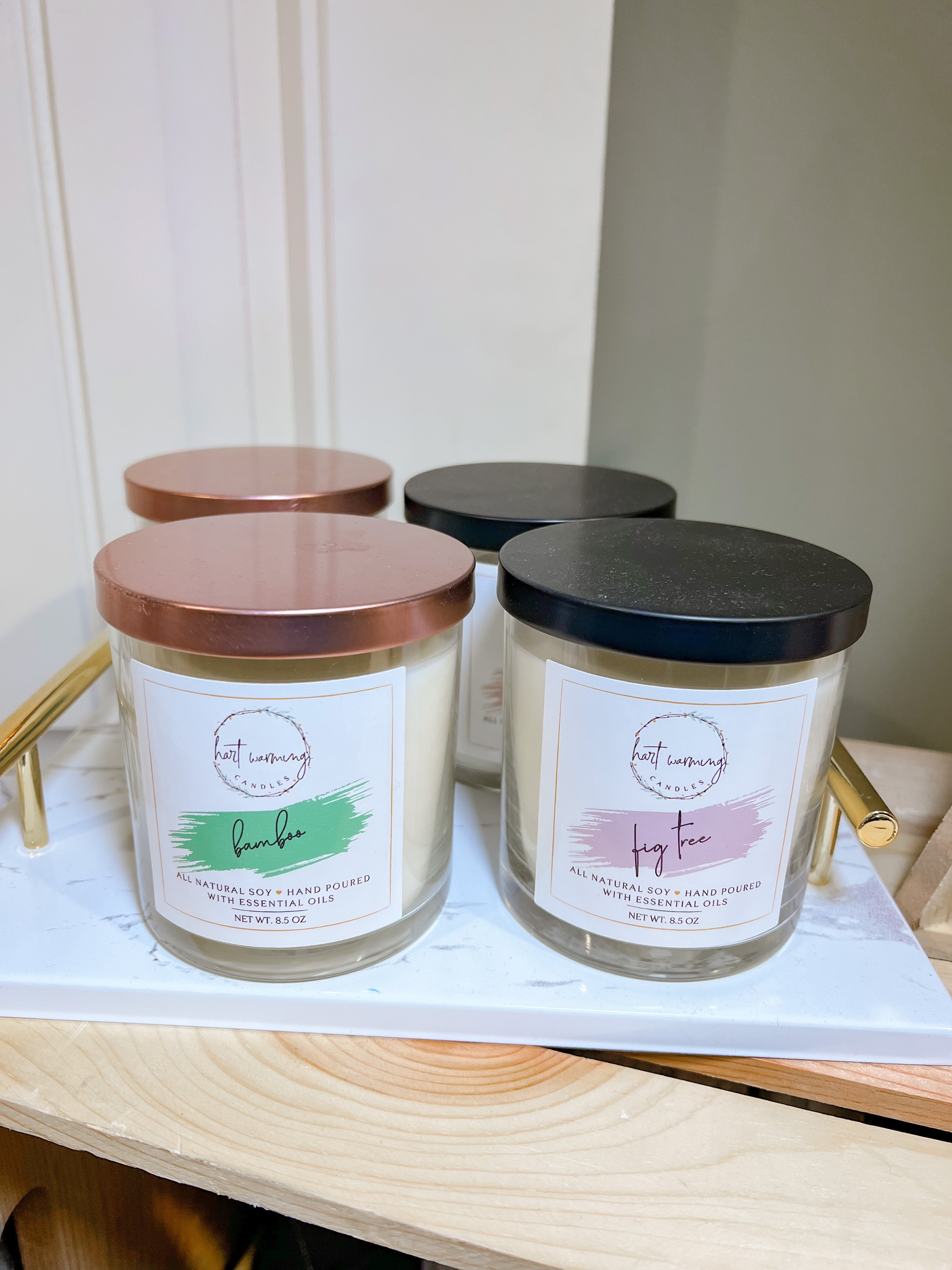 Hart Warming Soy Candles 8.5 oz Jar