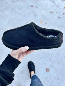 Very G Black Slipper Shoes