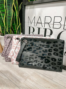 Leopard Clutch